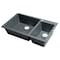 Alfi Brand Titanium 34" Dbl Bowl Drop In Granite Composite Kitchen Sink AB3319DI-T - alternate 2